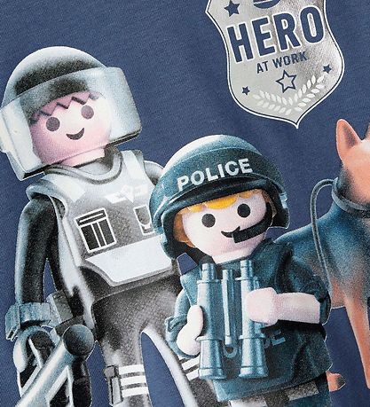 Name It Blouse - NmmDohn Playmobil - Bijou Blue