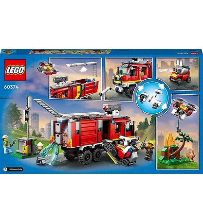 LEGO® City - Fire Command Truck 60374 - 502 Parts