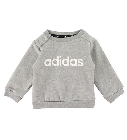 adidas Performance Jogging galli - I LIN FL JOG - Grátt/Hvítt