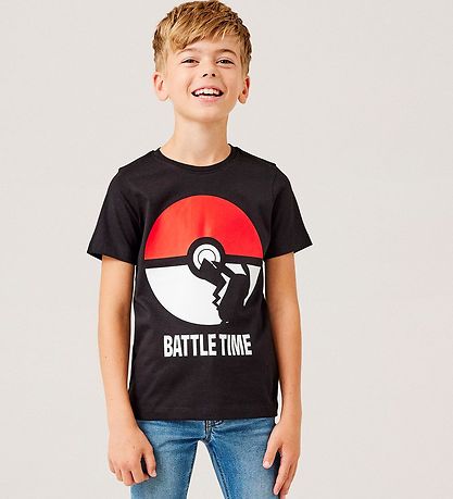 Name It Stuttermabolur - Noos - NkmNabel Pokémon - Svart