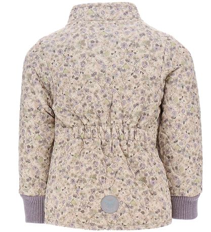 Wheat Thermo Jacket - Thilde - Clam Flower Field