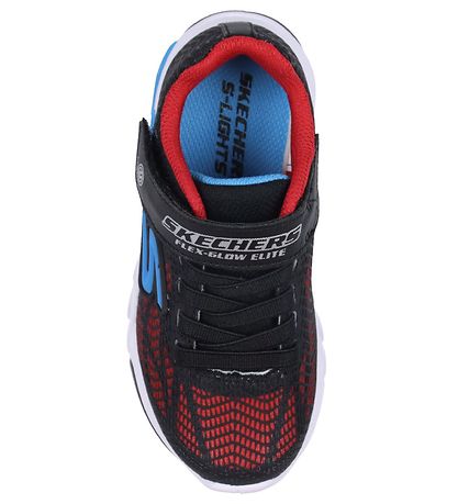Skechers Schuhe m. Light - Flex Glow Elite - Vorlo - Schwarz/Rot