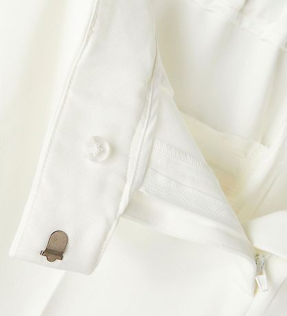 LMTD Trousers - NlfHegina - White Alyssum