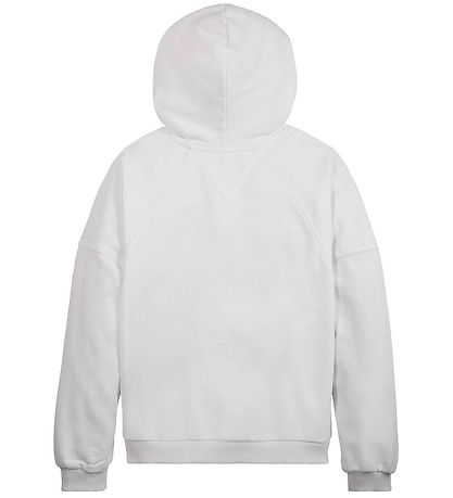 Tommy Hilfiger Hettupeysa - Hilfiger Varsity - White