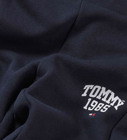 Tommy Hilfiger Leggings - Tommy Varsity Legging - Desert Moln