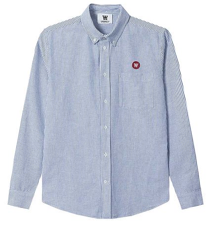 Wood Wood Hemd - Tod Hemd - Blue Streifen