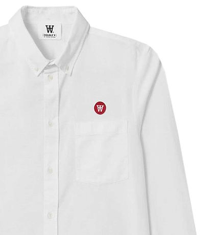 Wood Wood Skjorte - Tod skjorte - Bright White