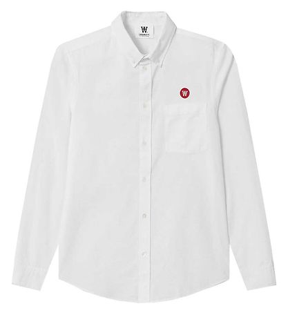 Wood Wood Overhemd - Tod-shirt - Bright White