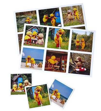 DR Picture Lottery - Soft Toy and Chicken - 6 Plates+36 Bricks