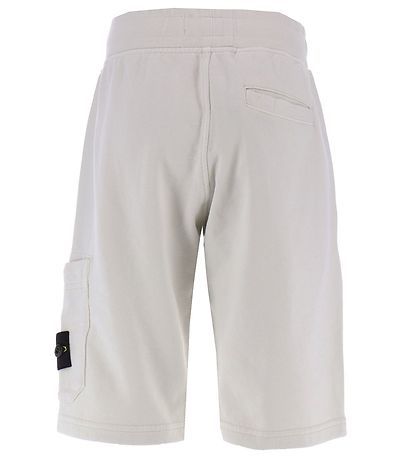 Stone Island Sweat Shorts - Pearl Grey