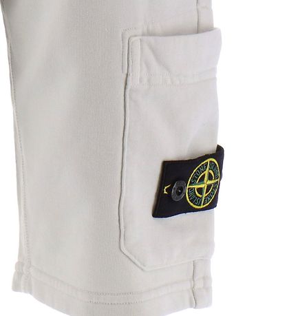 Stone Island Sweat Shorts - Pearl Grey