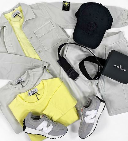 Stone Island Sweat Shorts - Pearl Grey