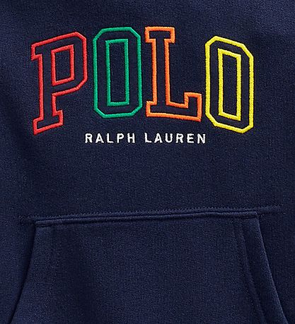 Polo Ralph Lauren Hoodie - Classic I - Navy w. Polo