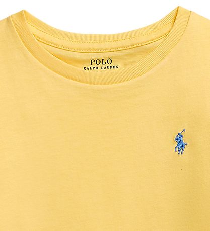 Polo Ralph Lauren Stuttermabolur - Horfa Hill - Gult