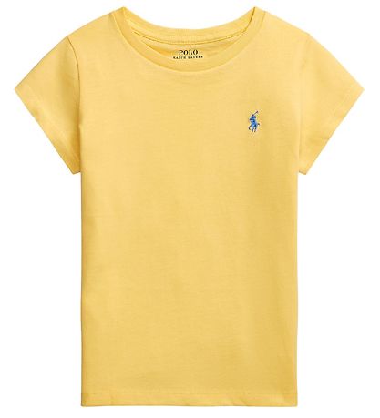 Polo Ralph Lauren Stuttermabolur - Horfa Hill - Gult