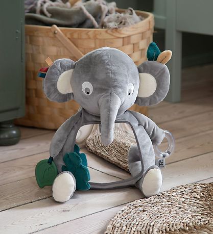 Sebra Activity Toy - The Elephant Finley - Grey