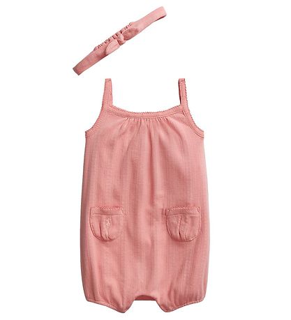 Polo Ralph Lauren Sommardräkt - Baby Classics I - Rosa m. Ihålig