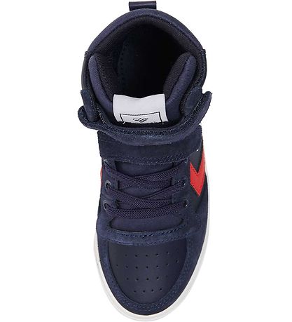 Hummel Stígvél - Slimmer Stadil Leather High Jr. - Peacoat