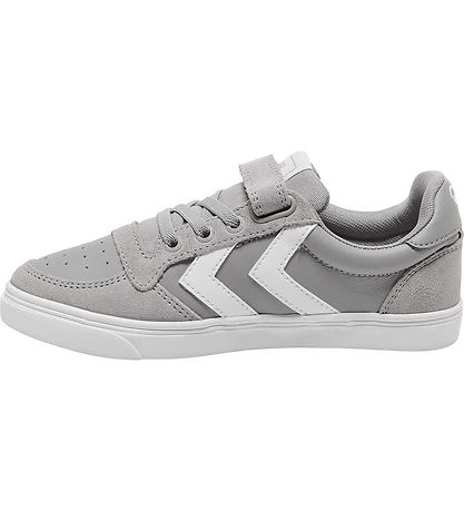 Hummel Skór - Slimmer Stadil Leather Low Jr. - Alloy