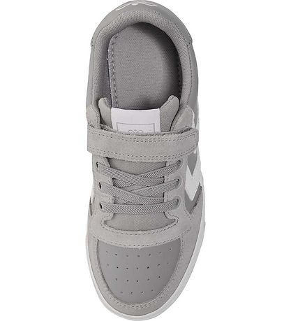 Hummel Skór - Slimmer Stadil Leather Low Jr. - Alloy