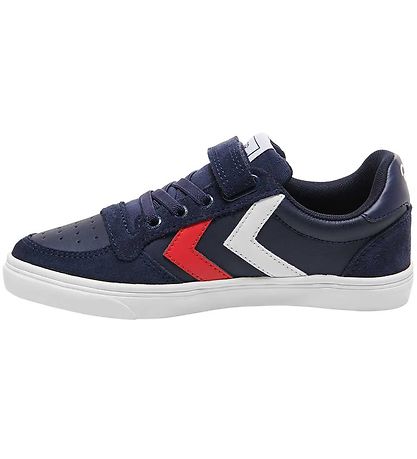 Hummel Shoe - Slimmer Stadil Leather Low Jr. - Peacoat