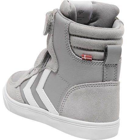 Hummel Stígvél - Slimmer Stadil Leather High Jr. - Alloy