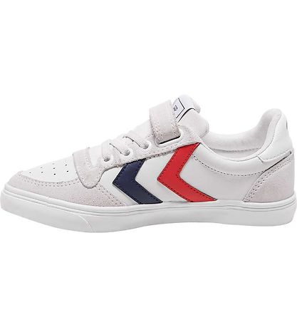 Hummel Shoe - Slimmer Stadil Leather Low Jr. - White