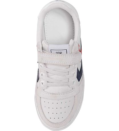 Hummel Shoe - Slimmer Stadil Leather Low Jr. - White