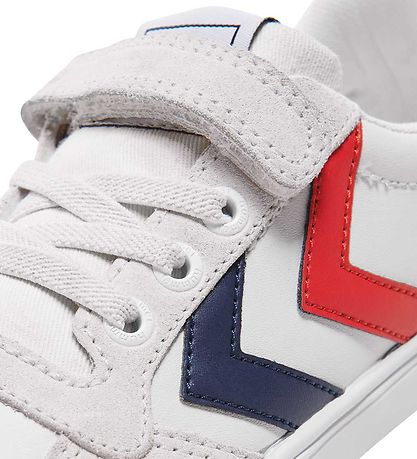 Hummel Shoe - Slimmer Stadil Leather Low Jr. - White