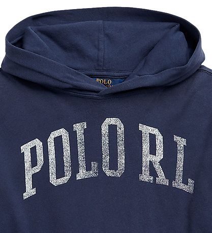 Polo Ralph Lauren Kapuzenpullover - Uhr Hill - Navy m. Weiß