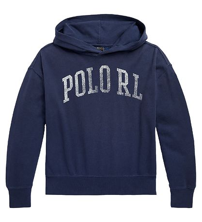Polo Ralph Lauren Kapuzenpullover - Uhr Hill - Navy m. Weiß