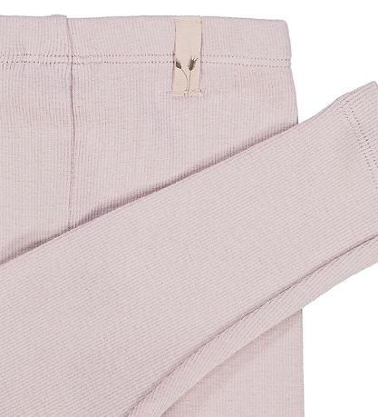 Wheat Leggings - Rib - Soft Lilac