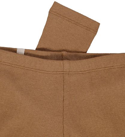 Wheat Leggings - Rib - Caramel