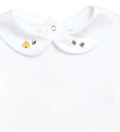 Polo Ralph Lauren Samfella k/æ - Barn Safn - Hvítar M. Býflugur