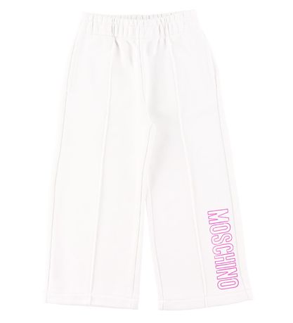 Moschino Sweat Set - White/Pink w. Print/Sequins