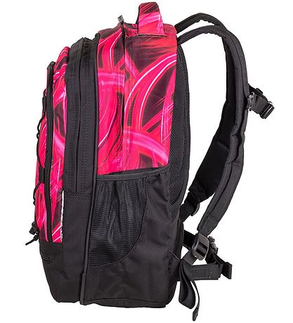 Jeva School Backpack - Survivor - Pink Lightning