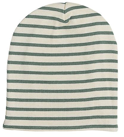 Racing Kids Bonnet - 2 Couches - Rayures - Dusty Green/Coquille