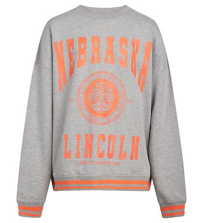 Grunt Sweatshirt - Sade - Gråmelerad