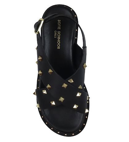 Petit Town Sofie Schnoor Sandals - Black w. Rivets