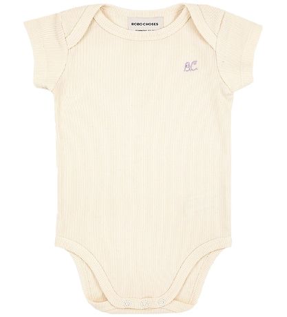 Bobo Choses Bodysuits s/s - 2-Pack - Sea Flower - White/Purple