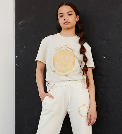 Petit by Sofie Schnoor Sweatpants - Antique White