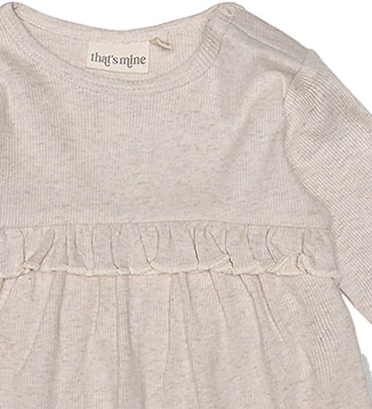 That's Mine Tunic - Wella - Rib - Light Brown Melange