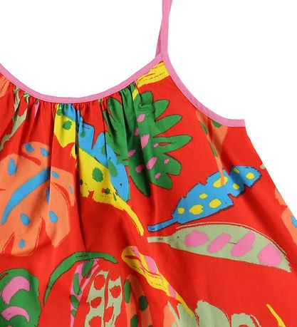 Stella McCartney Kids Kjole - Rød m. Blader
