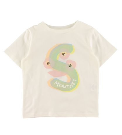 Stella McCartney Kids T-shirt - White w. Print