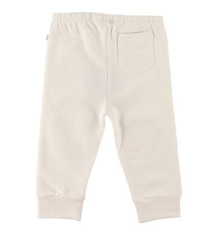Stella McCartney Kids Joggingbuxur - Hvítt M. Hjörtu