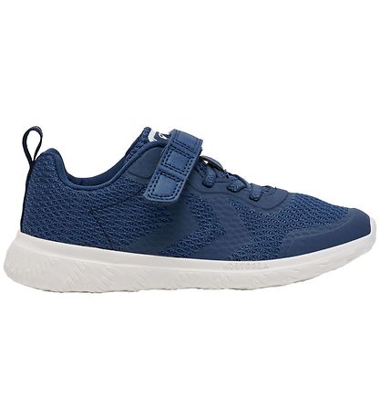 Hummel Strigaskór - Actus Tex Recycled Jr - Dökkblátt Peony