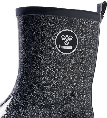 Hummel Rubber Boots - Rubber Boot Glitter Jr - Black Iris