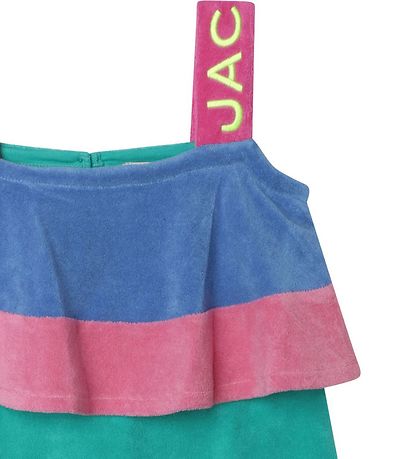 Little Marc Jacobs Dress - Terrycloth - Green w. Blue/Pink