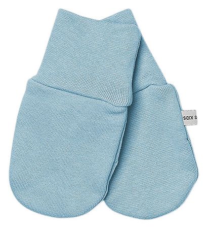 Racing Kids Mittens - Arctic Blue