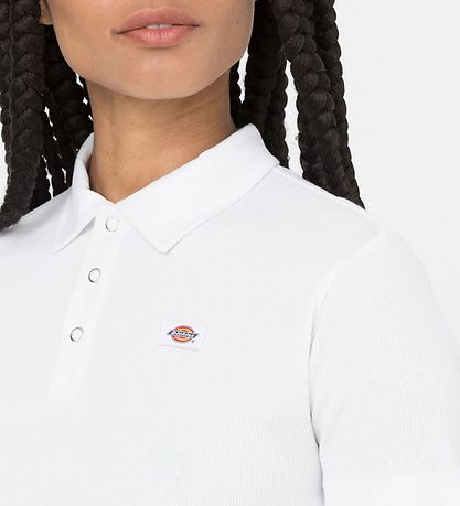 Dickies Polo - Rib - Tallasee - White